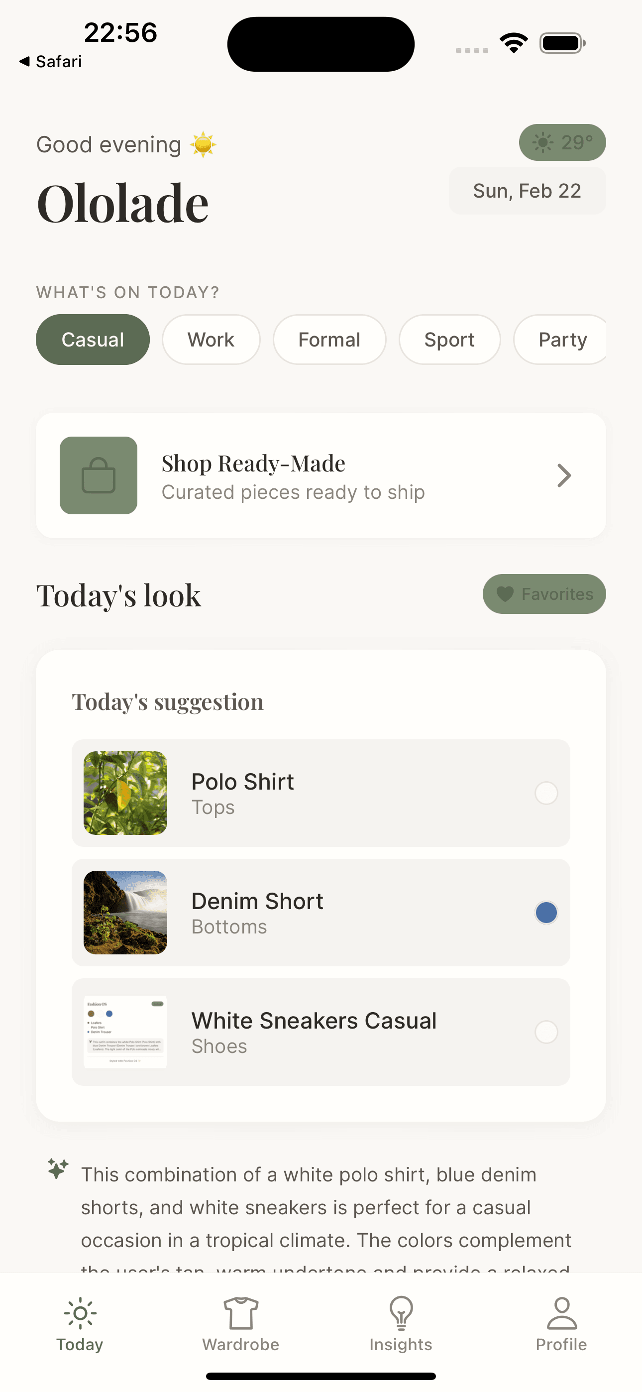 AŞO app interface